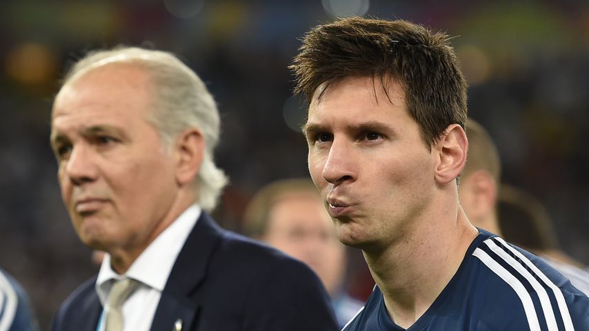 Alejandro Sabella und Lionel Messi im Juli 2014 in Rio de Janeiro