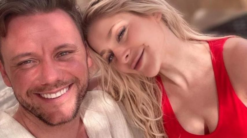 Sängerin Marie Reim mit ihrem Partner Aleks