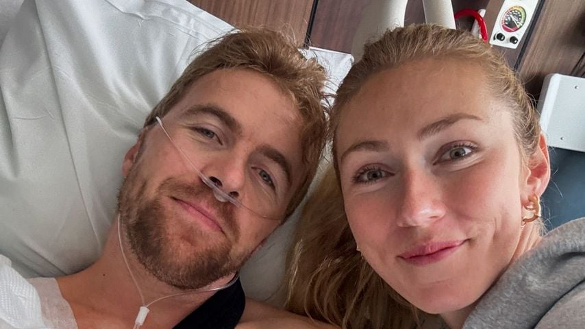 Aleksander Aamodt Kilde und Mikaela Shiffrin im Juli 2024