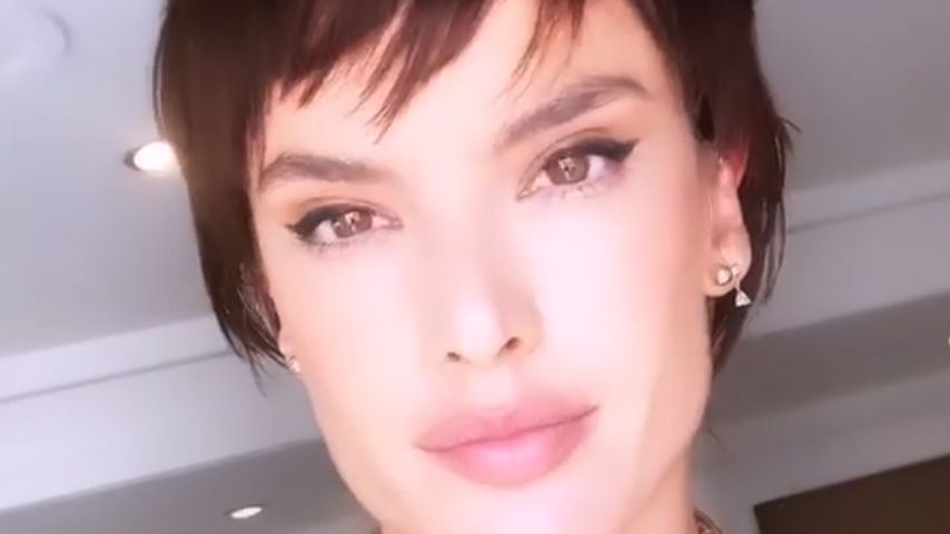 Bei Fotoshooting: Alessandra Ambrosio mit kurzen Haaren!