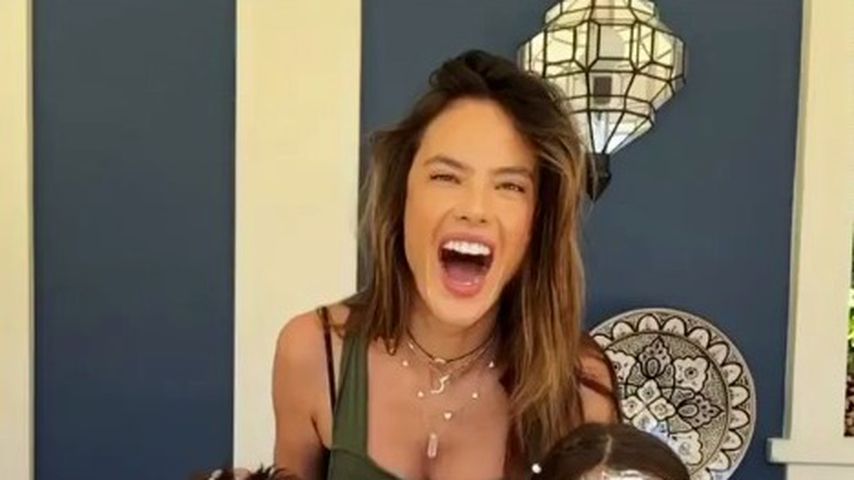 Alessandra Ambrosio und ihre Kinder Noah und Anja