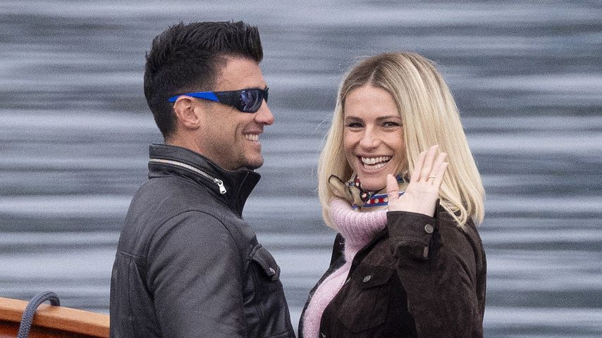 Alessandro Carollo und Michelle Hunziker im November 2023