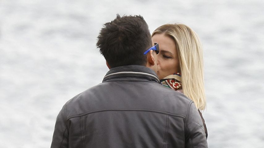 Alessandro Carollo und Michelle Hunziker im November 2023