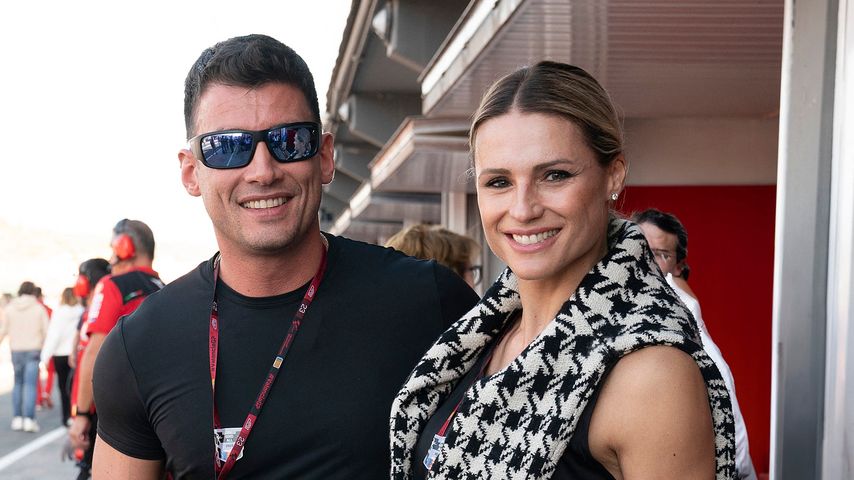 Erstes Event zusammen: Michelle Hunziker und Freund strahlen