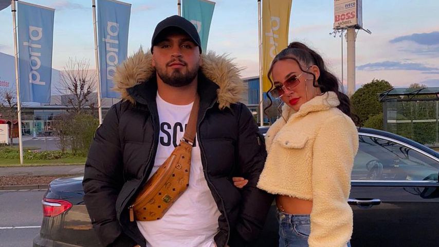 Alessia Herren mit ihrem Freund