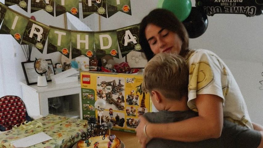 Alessio Lombardi und Sarah Engels, Juni 2024
