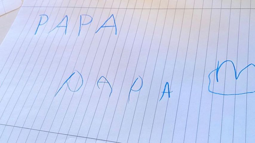Alessio Lombardis erste geschriebene Worte