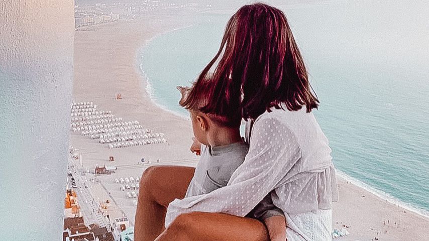 Alessio und Sarah Lombardi in Portugal