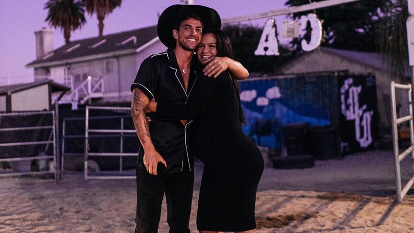 Alex Fine und Cassie im August 2019