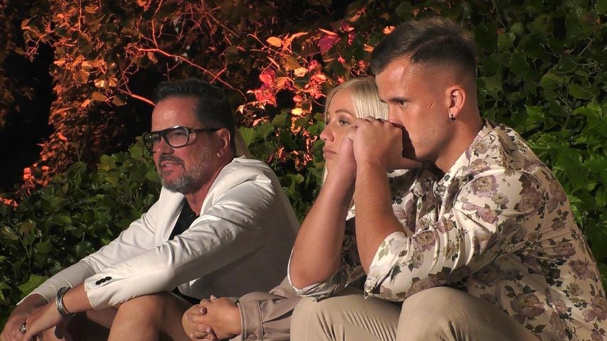 Alex Jolig, Lena Schiwiora und Robin Riebling bei "Prominent getrennt"