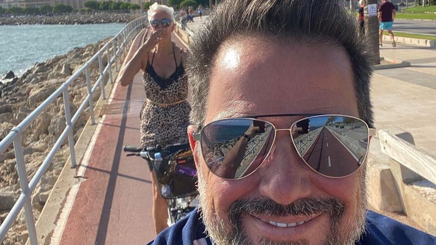 Alex Jolig und seine Frau Britt auf Mallorca