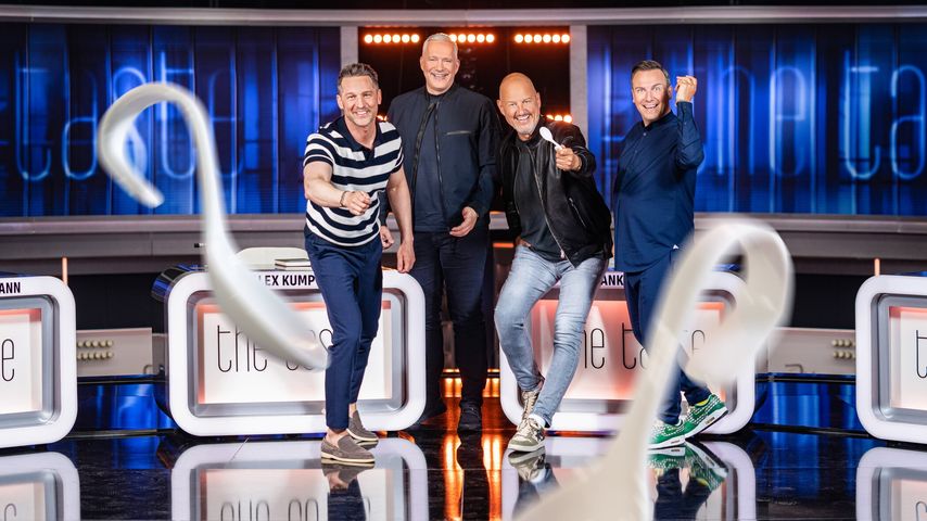 Alex Kumptner, Alexander Herrmann, Frank Rosin und Tim Raue, die "The Taste"-Coaches