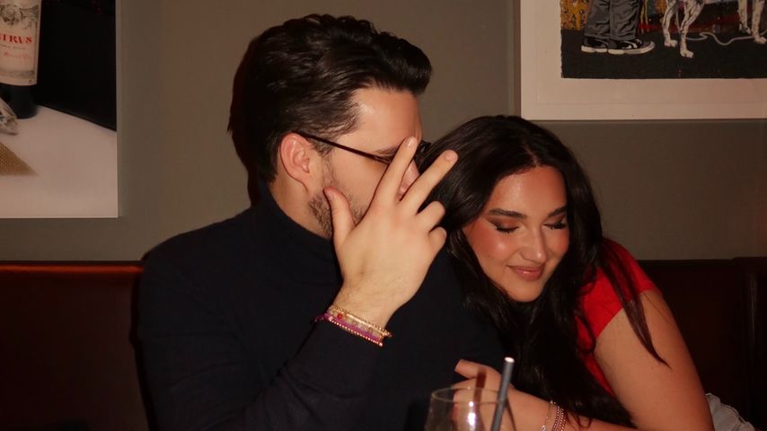 Alex Mariah Peter mit ihrem Freund, Dezember 2024
