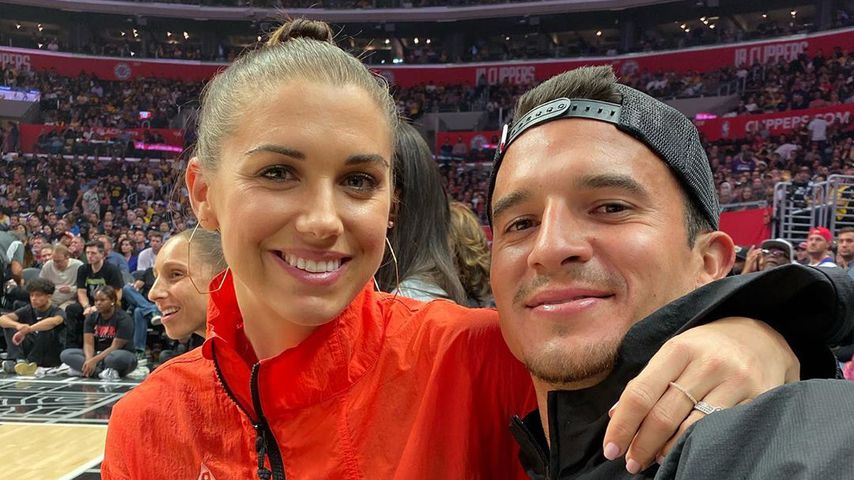 Fußballerin Alex Morgan und ihr Freund Servando Carrasco