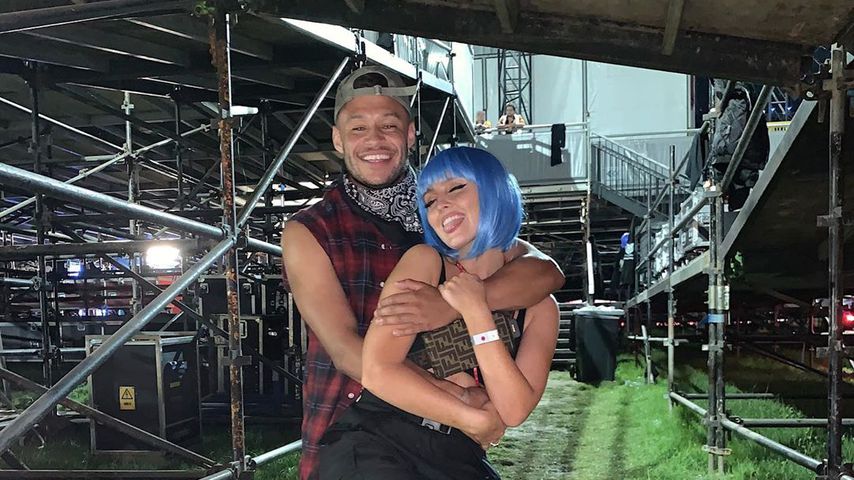Alex Oxlade-Chamberlain und Perrie Edwards