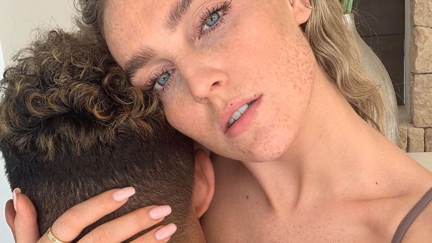 Alex Oxlade-Chamberlain und Perrie Edwards im Juni