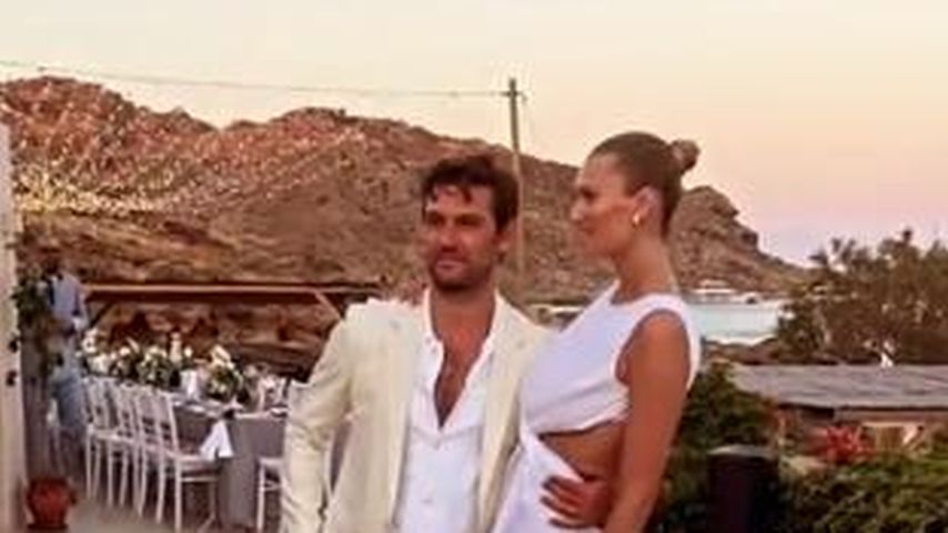 Alex Pettyfer und Toni Garrn bei ihrer Hochzeit