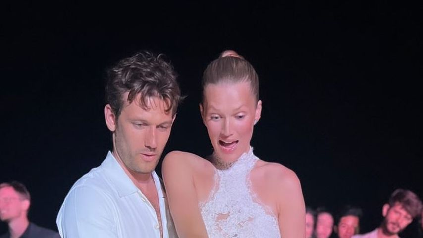 Traumhochzeit in Griechenland: Toni Garrn hatte vier Outfits