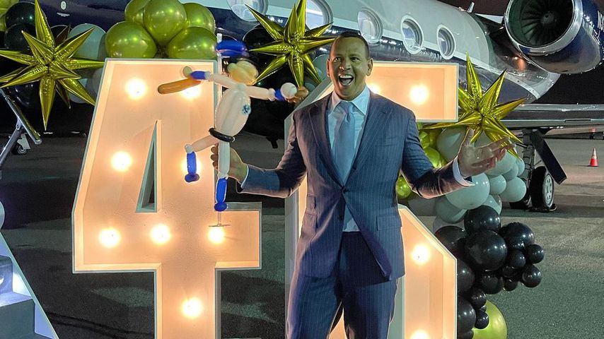 Alex Rodriguez an seinem 46. Geburtstag