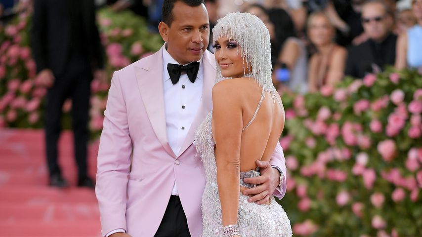 Alex Rodriguez und Jennifer Lopez auf der Met Gala 2019