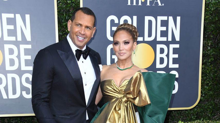 Alex Rodriguez und Jennifer Lopez