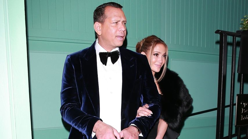 Alex Rodriguez und Jennifer Lopez im Januar 2020
