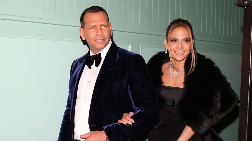 Nach Award-Niederlage: J.Lo und A-Rod schwänzen Party!