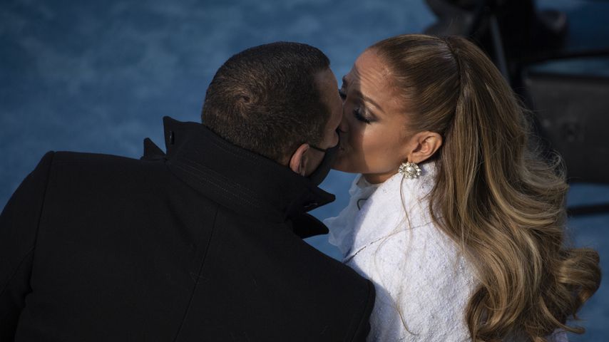 Alex Rodriguez und Jennifer Lopez bei der Vereidigung von US-Präsident Joe Biden