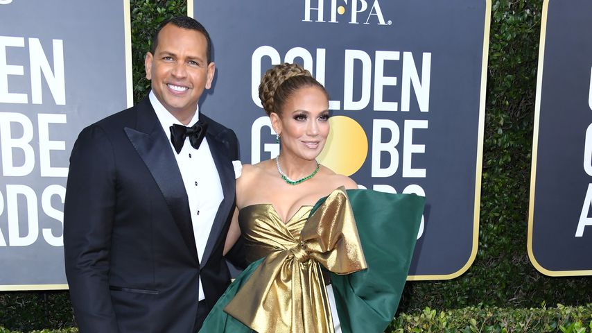 Alex Rodriguez und Jennifer Lopez bei den Golden Globes 2020