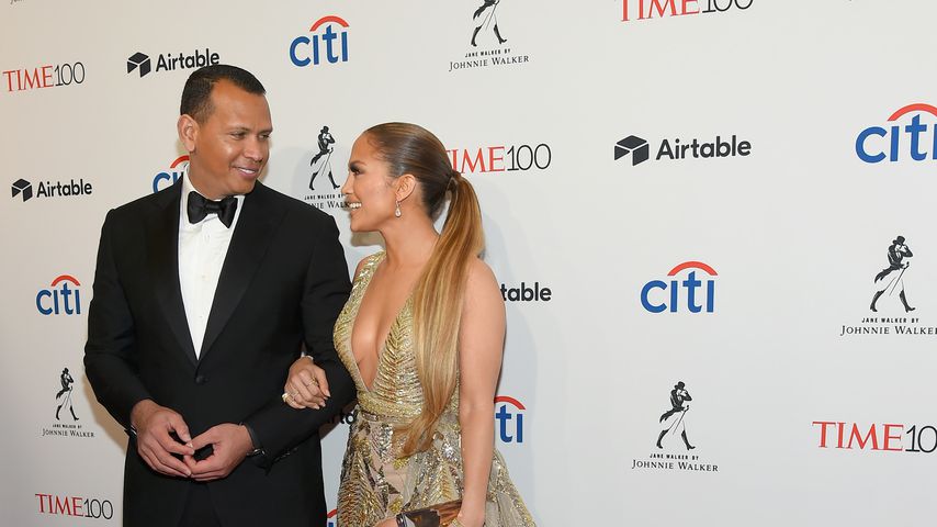 Alex Rodriguez und Jennifer Lopez