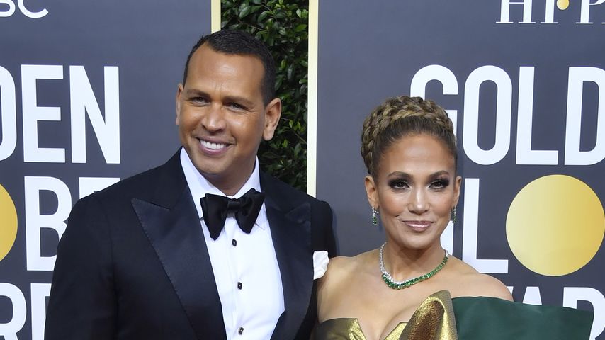 Alex Rodriguez und Jennifer Lopez im Januar 2020