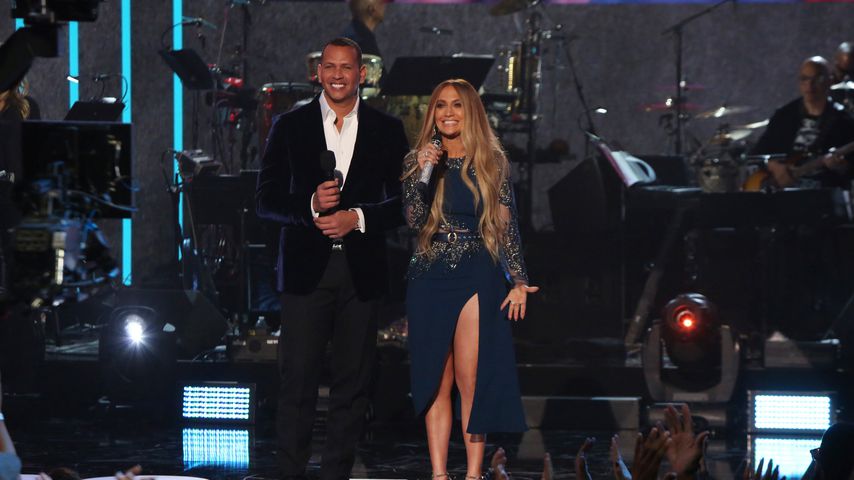 Alex Rodriguez und Jennifer Lopez im Oktober 2017 in Los Angeles