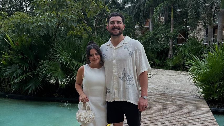 Alex Vesia und seine Frau Kayla, März 2025