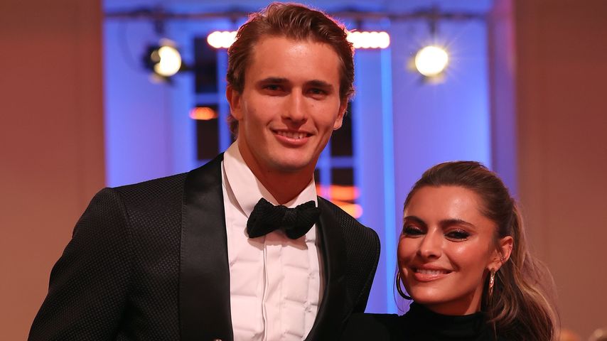 Alex Zverev und Sophia Thomalla bei der Auszeichnung "Sportler des Jahres"