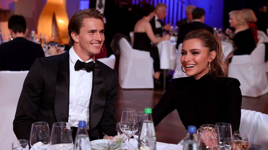 Alex Zverev und Sophia Thomalla im Dezember 2021 in Baden-Baden