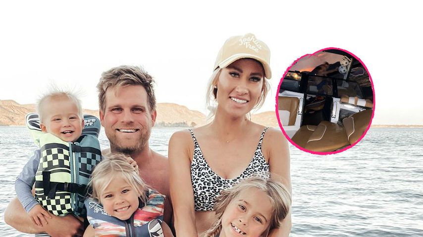 Boot von schwangerer Alexa Jean Brown wegen Monsun gekentert
