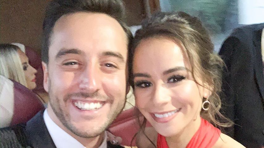 Alexander Demetriou und seine Frau Carlotta Edwards im Januar 2020