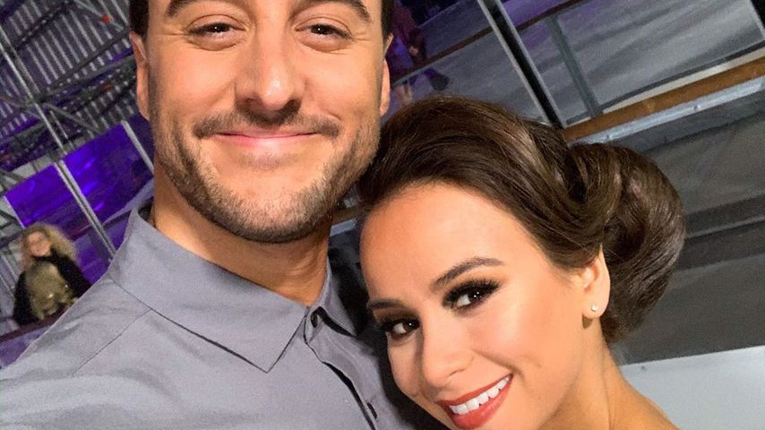 Alexander Demetriou und seine Frau Carlotta Edwards im März 2020