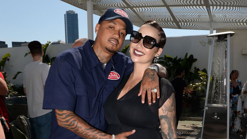 Alexander Edwards und Amber Rose in Beverly Hills, 2019