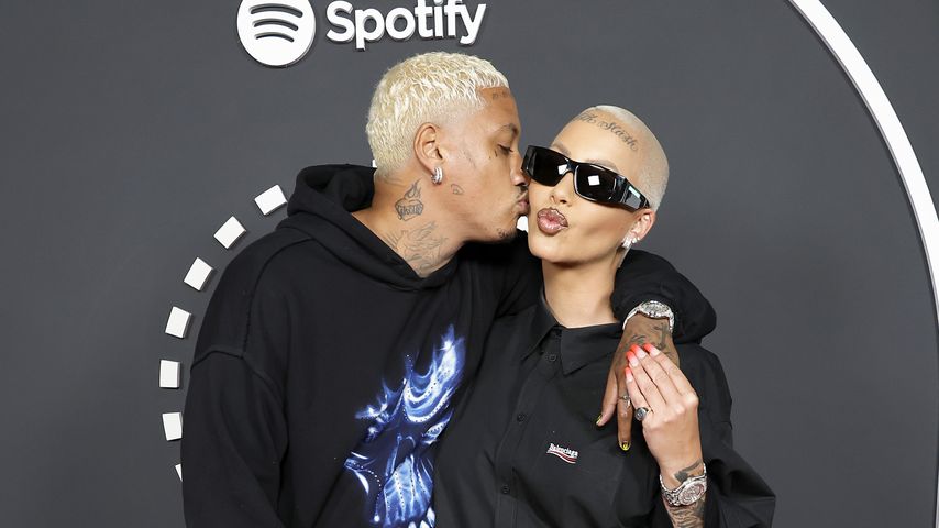 Alexander Edwards und Amber Rose, 2022