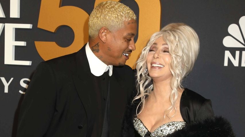 Alexander Edwards und Cher, Februar 2025