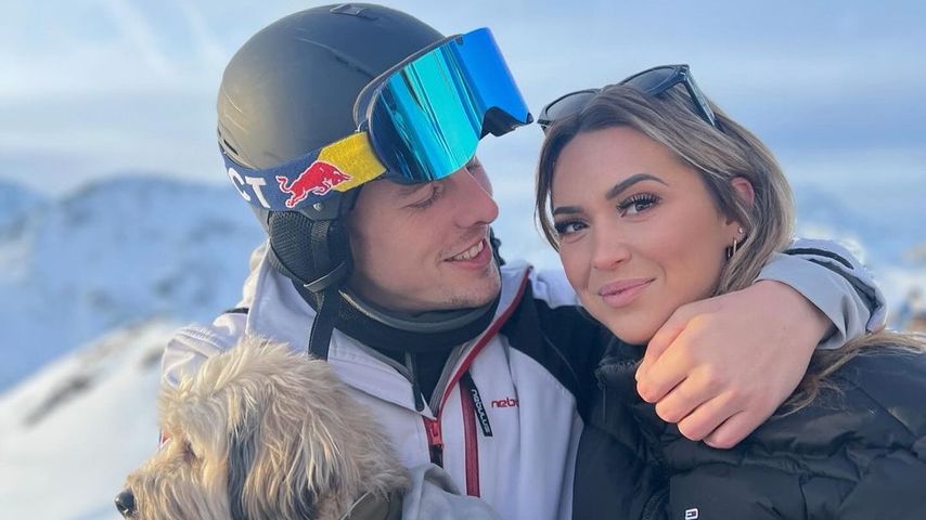 Alexander Golz mit seiner Freundin im Januar 2023
