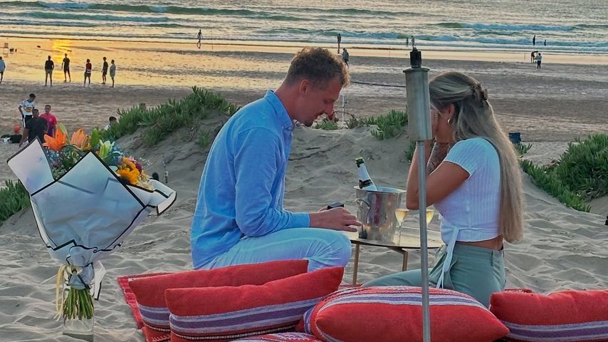 Realitystar Alexander Golz und seine Verlobte in Marokko
