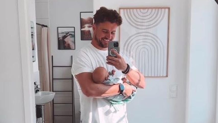Fast drei Wochen Papa: So läuft es bei Alex Hindersmann!