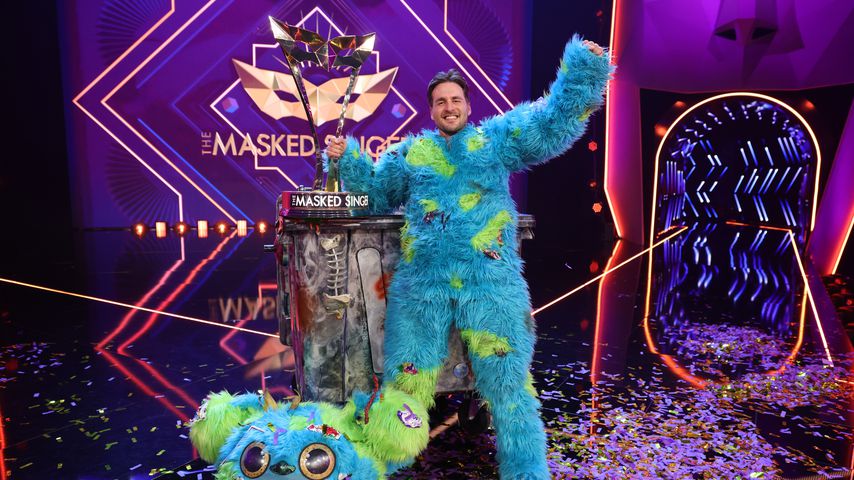 Sänger Alexander Klaws im Finale von "The Masked Singer"