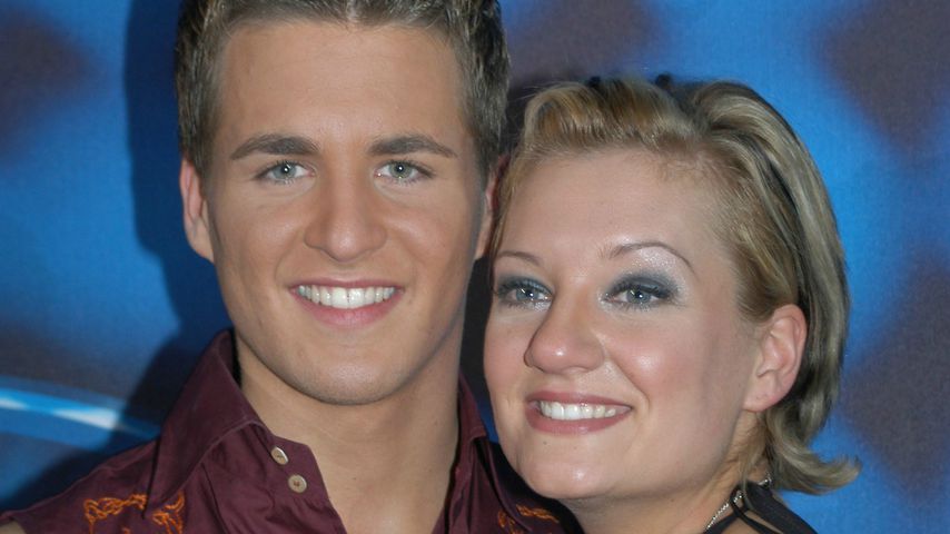 Alexander Klaws und Juliette Schoppmann im DSDS-Finale 2003
