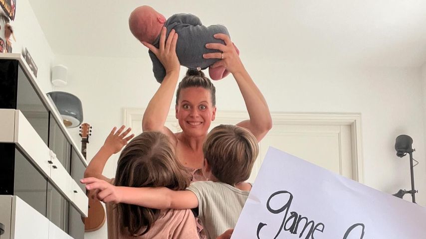 Alexander Klaws und seine Familie im August 2024