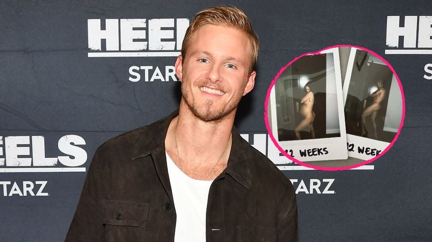 Nackedei! Alexander Ludwig kopiert Babybauchfoto seiner Frau