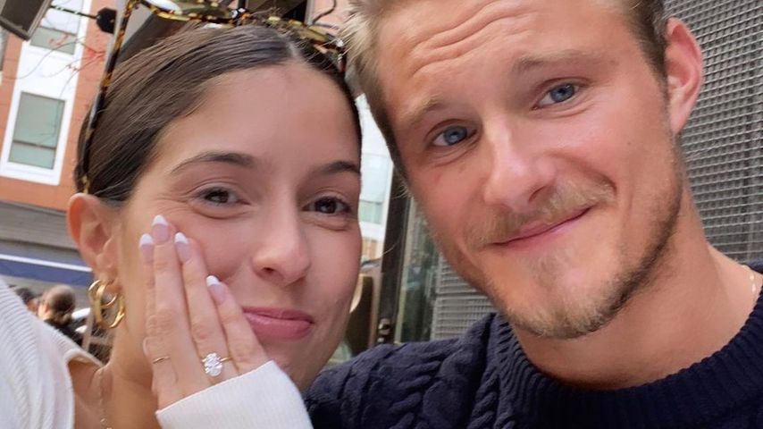 Alexander Ludwig mit seiner Frau Lauren