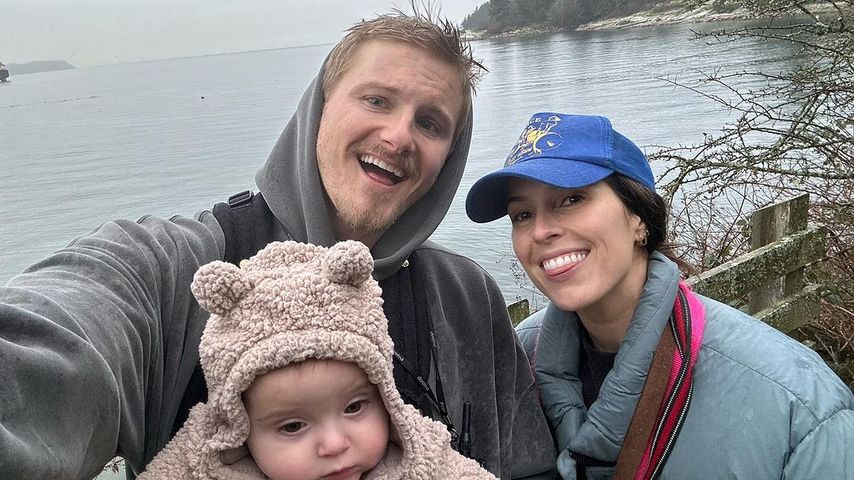 Alexander Ludwig, Schauspieler, mit seiner Familie